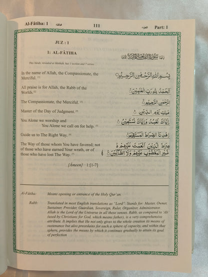 Al-Quran The Guidance For Mankind - alifthebookstore
