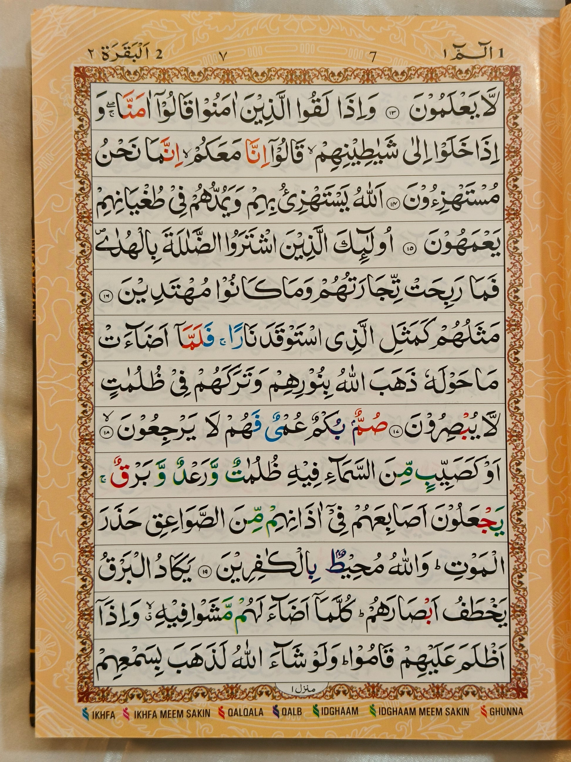 The Quran(Arabic Colour Coded Tajweed Rules} - alifthebookstore