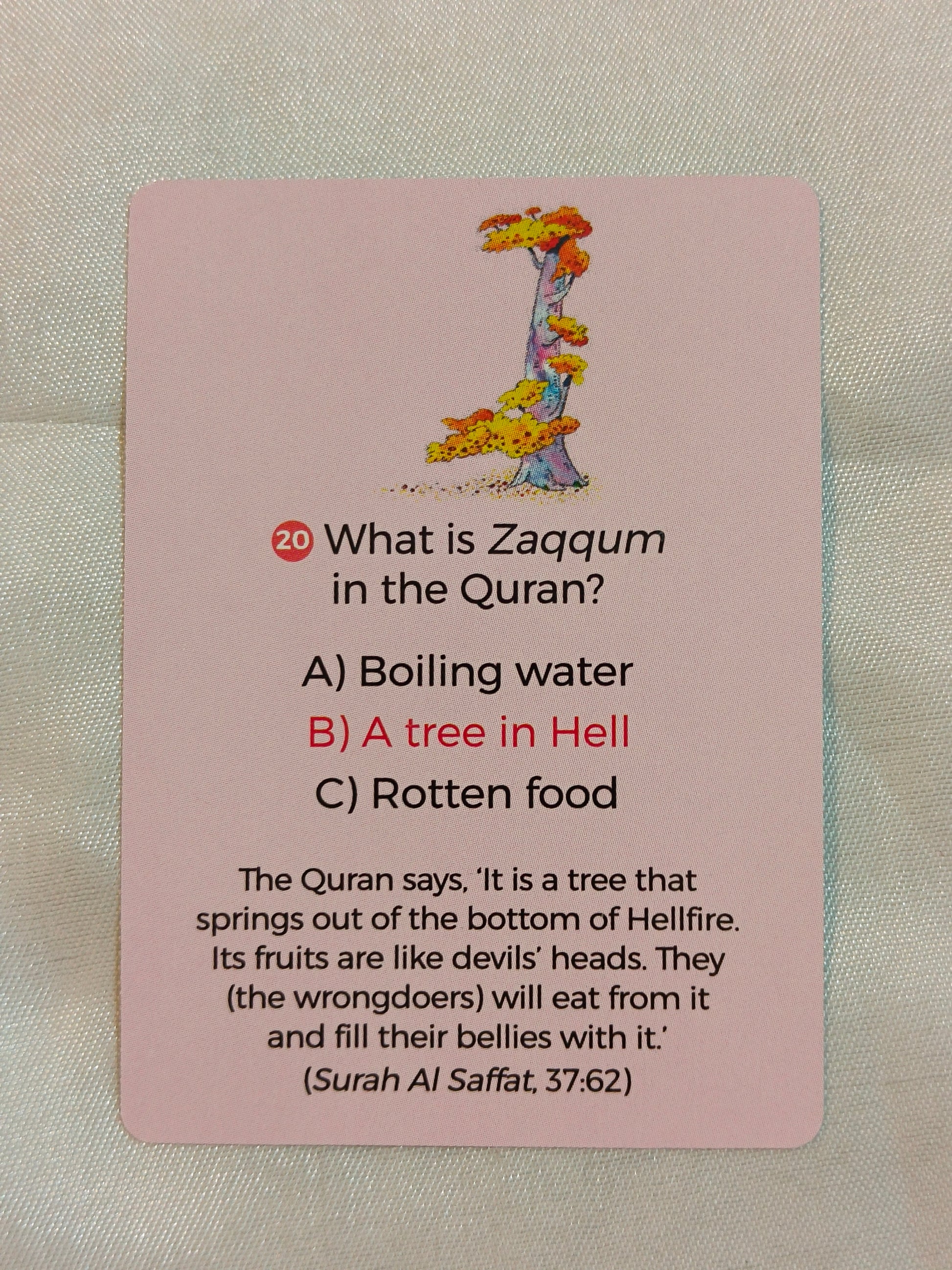 Quran Quiz Cards - alifthebookstore