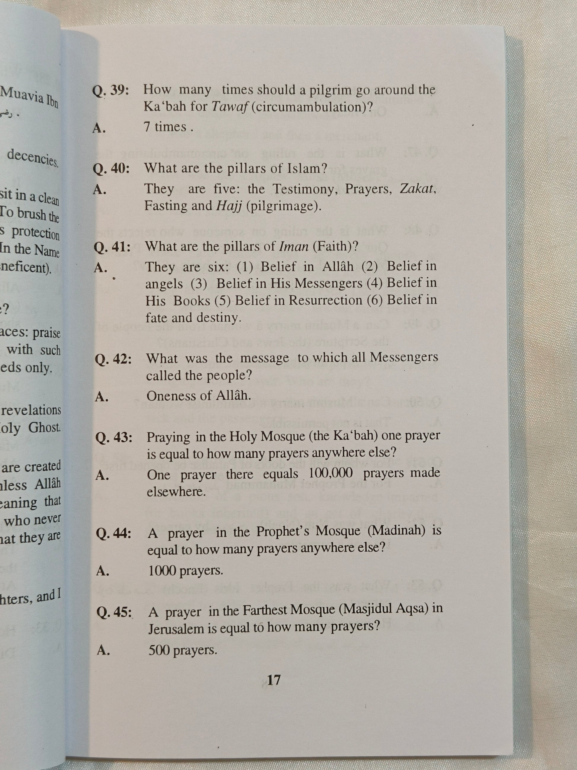 Islamic Quiz - alifthebookstore