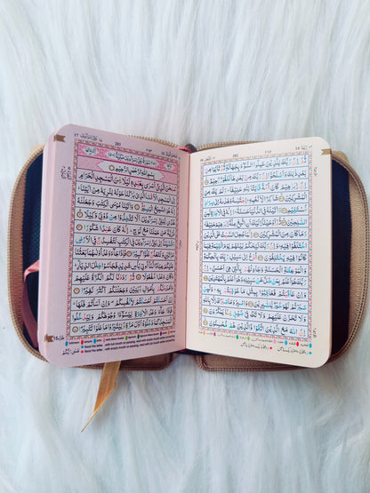   The Quran (Arabic Colour Coded Tajweed Rules -Pocket Size)- alifthebookstore