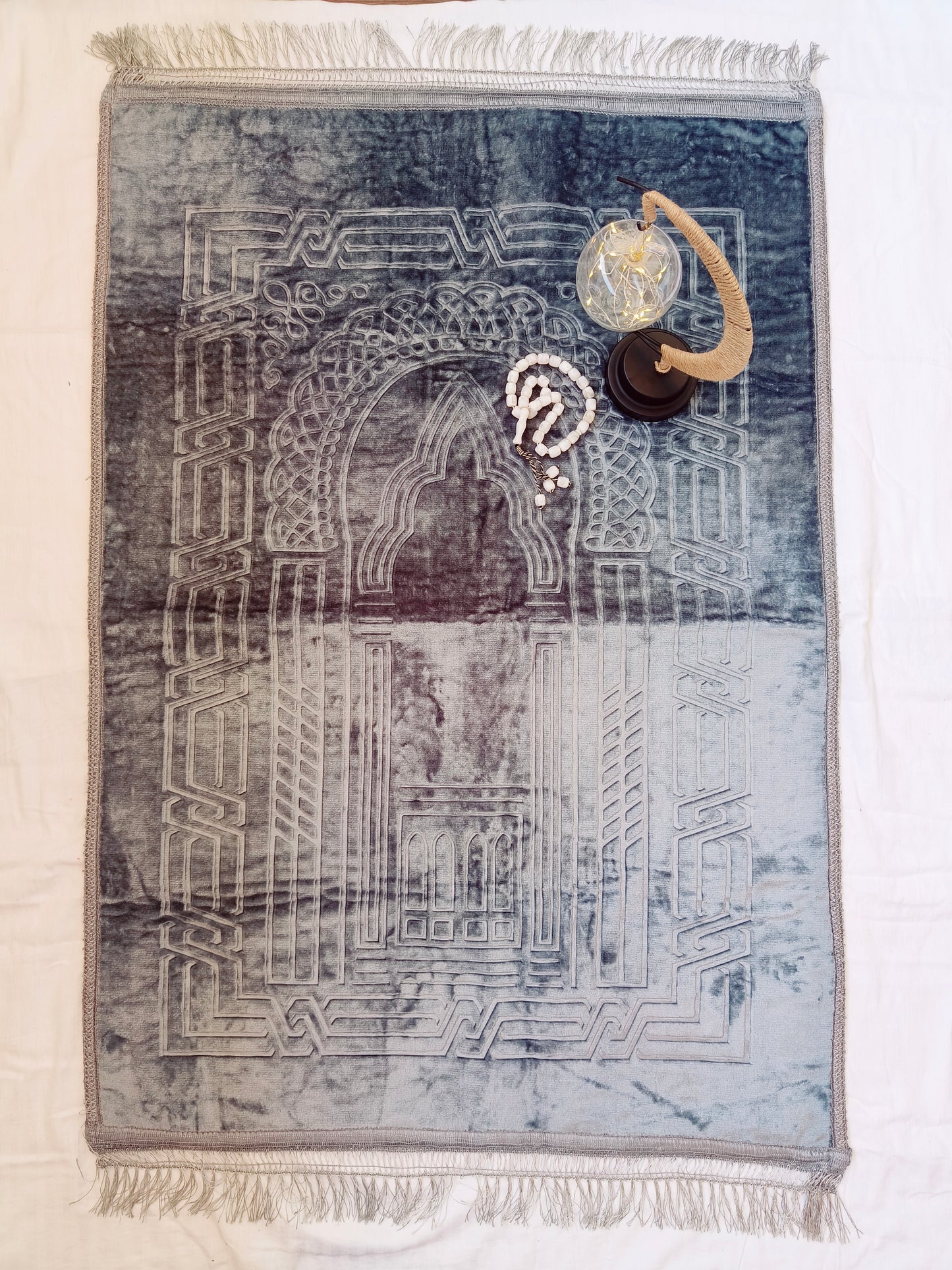 Velvet Prayer Mat / Janamaz - alifthebookstore