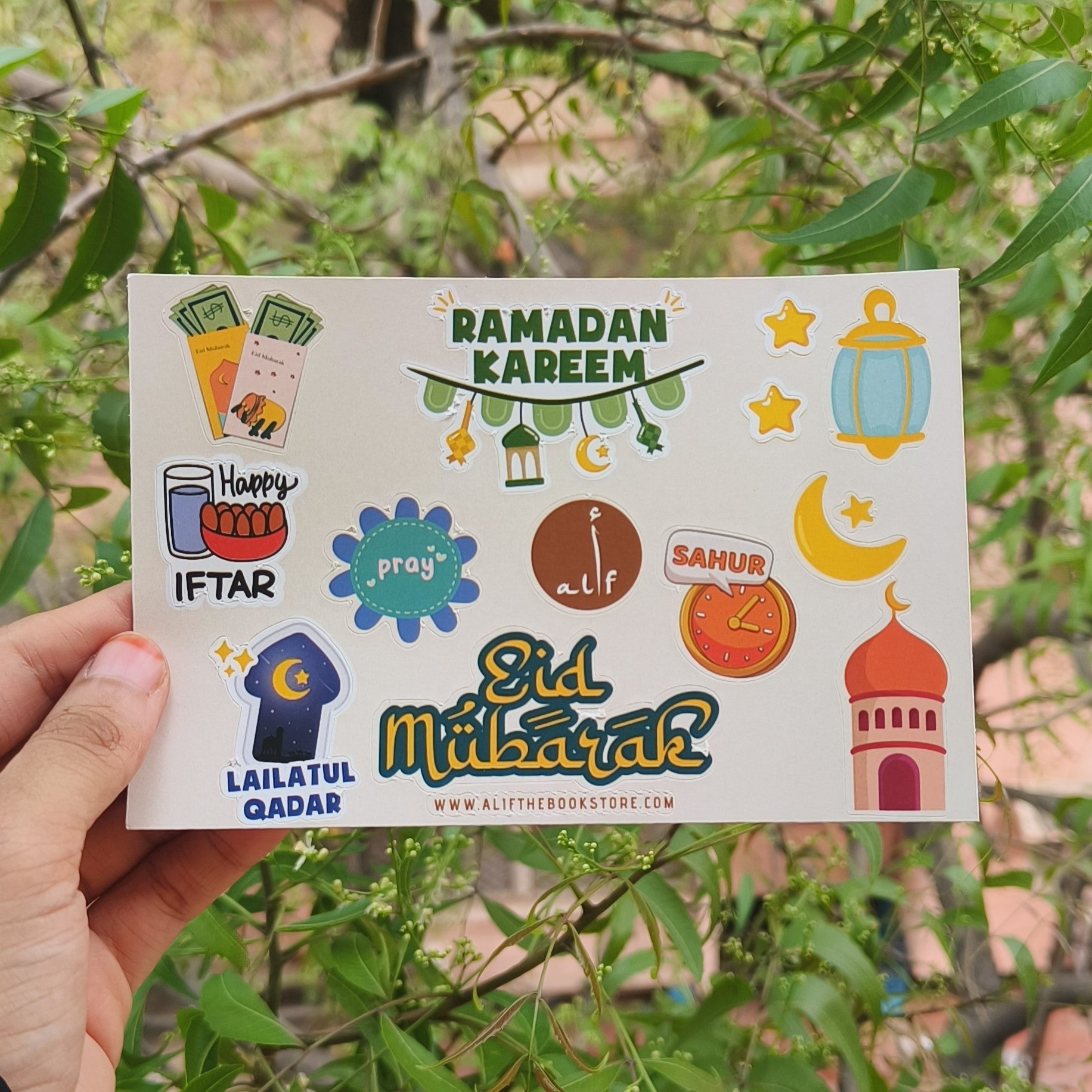 Ramadan Stickers - alifthebookstore