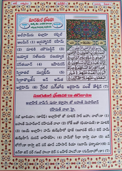 Quranul Hakeem Quran Majeed(Telugu)