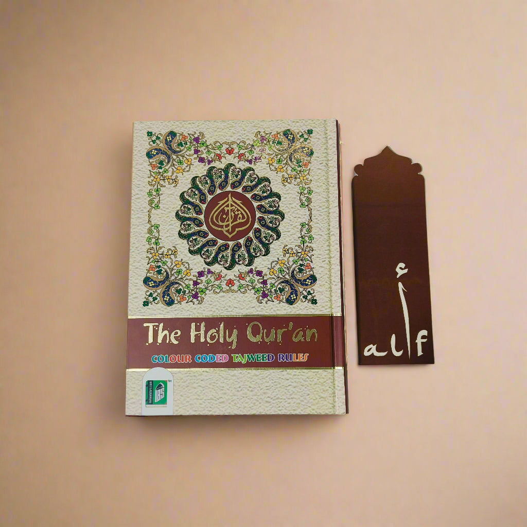 The Holy Quran Colour Coded Tajweed Rules(15 Lines) alifthebookstore