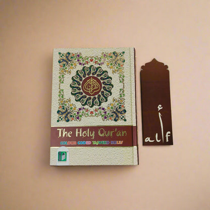 The Holy Quran Colour Coded Tajweed Rules(15 Lines) alifthebookstore