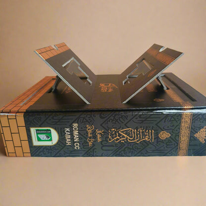 The Quran English Colour Coded Tajweed Rules(Kabah Rehal Box) alifthebookstore
