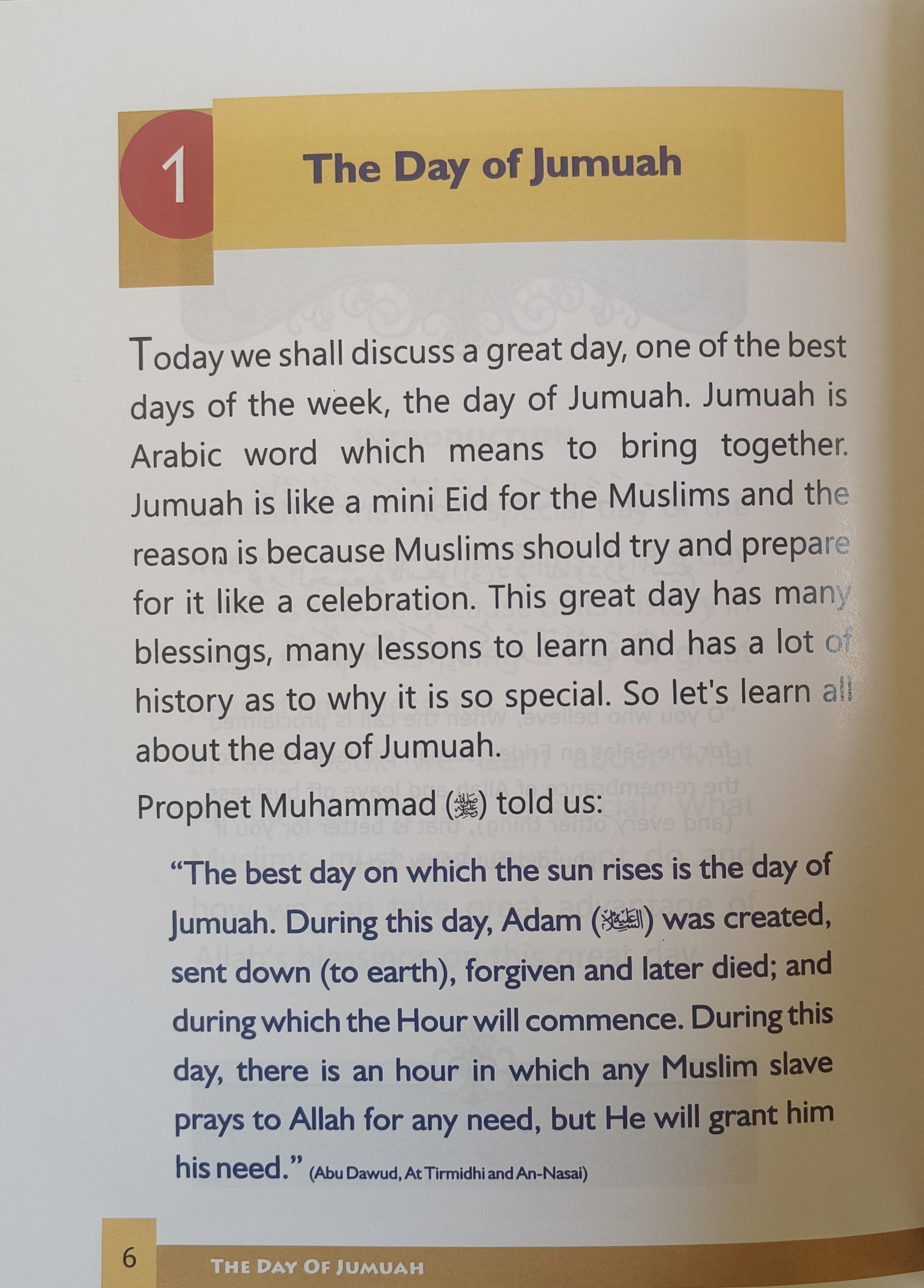 The Day of Jumuah alifthebookstore