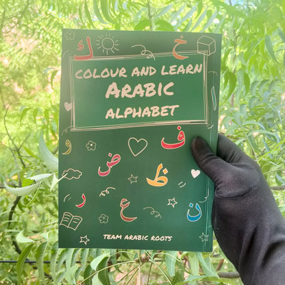 Colour and Learn Arabic Alphabet alifthebookstore