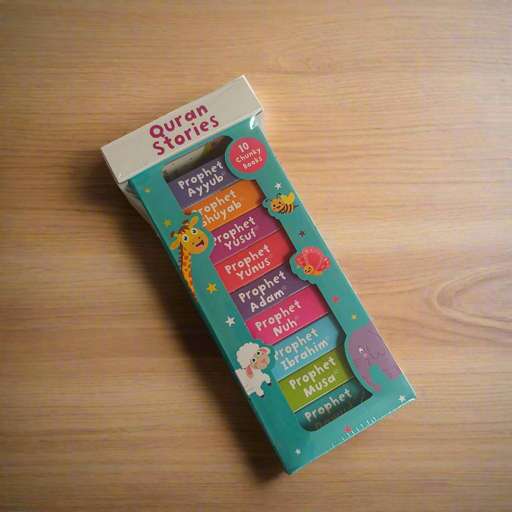 Quran Stories for kids Tower[Board Books] alifthebookstore