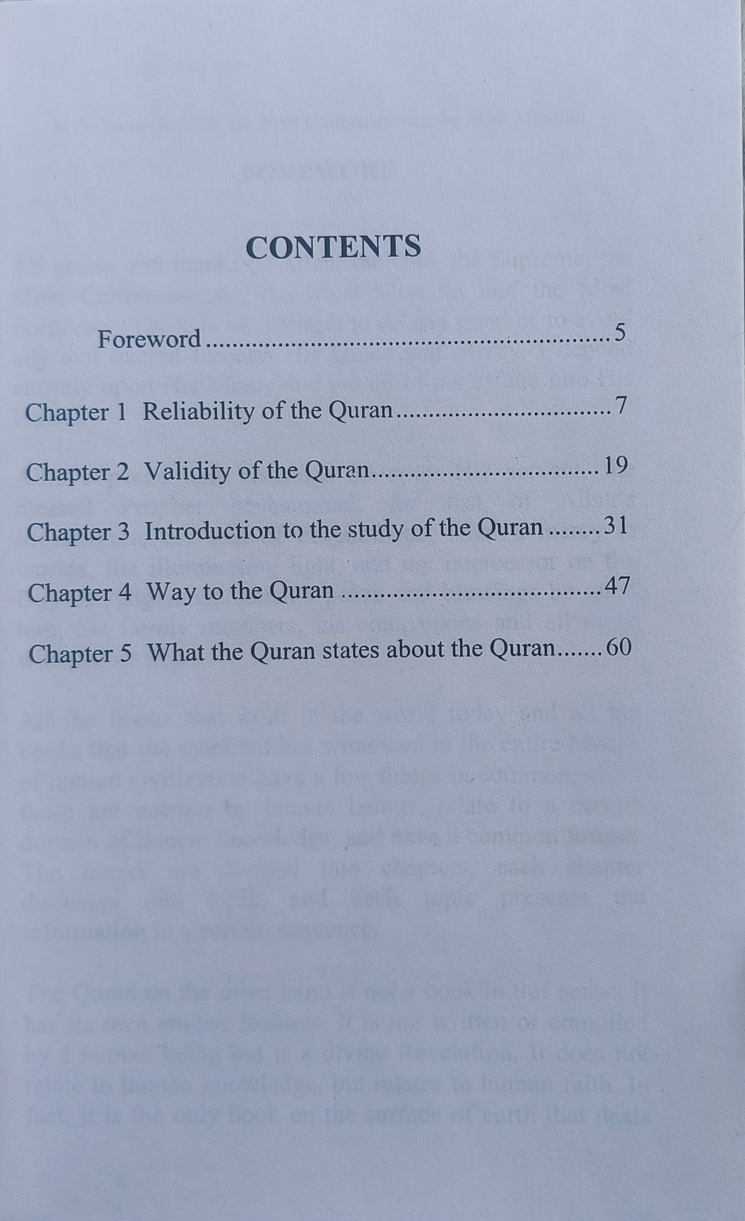 An Introduction to the Quran alifthebookstore