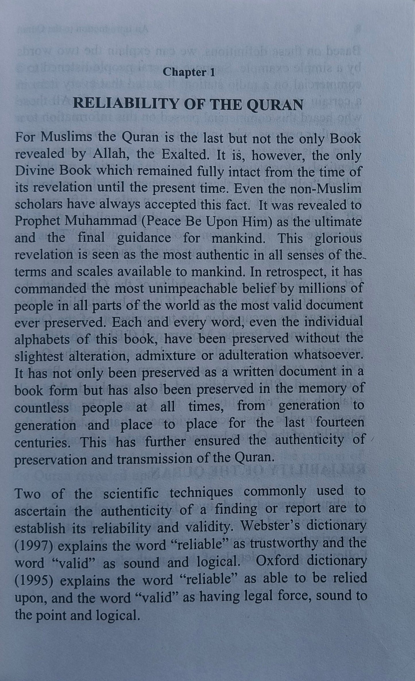 An Introduction to the Quran alifthebookstore