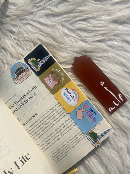 Alif Magnetic Bookmarks(Set of 5) alifthebookstore