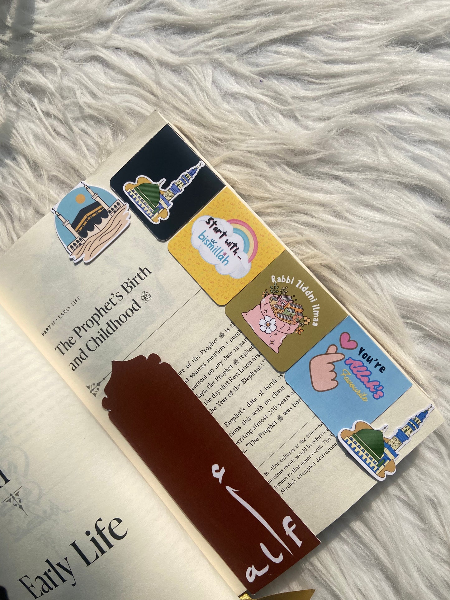 Alif Magnetic Bookmarks(Set of 5) alifthebookstore