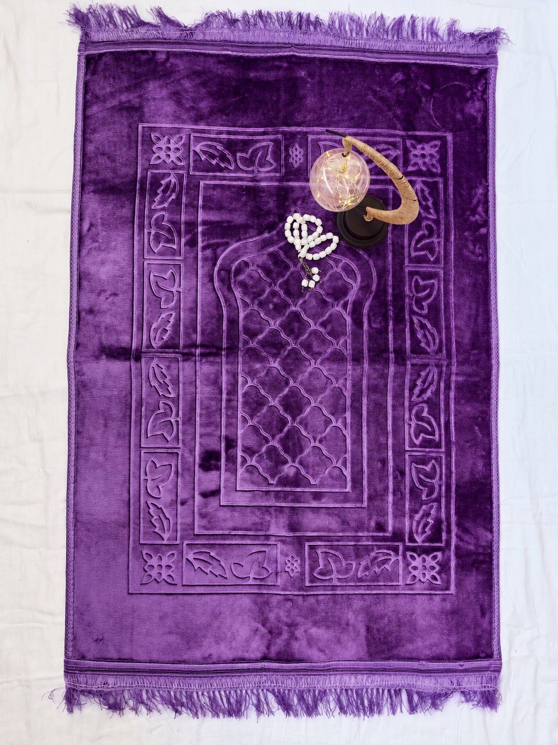 Velvet Prayer Mat / Janamaz alifthebookstore