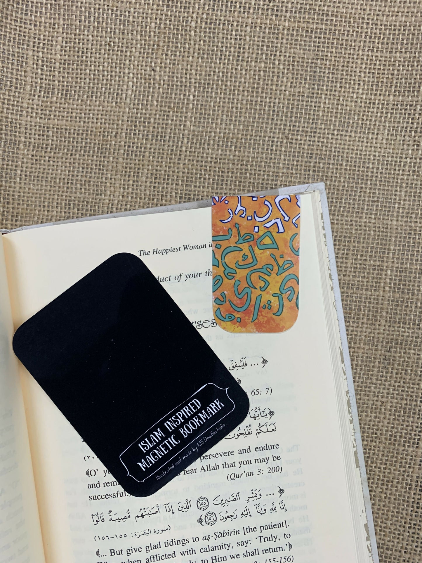 Islamic bookmarks (set of 4 pcs) with magnets MS Doodle studio