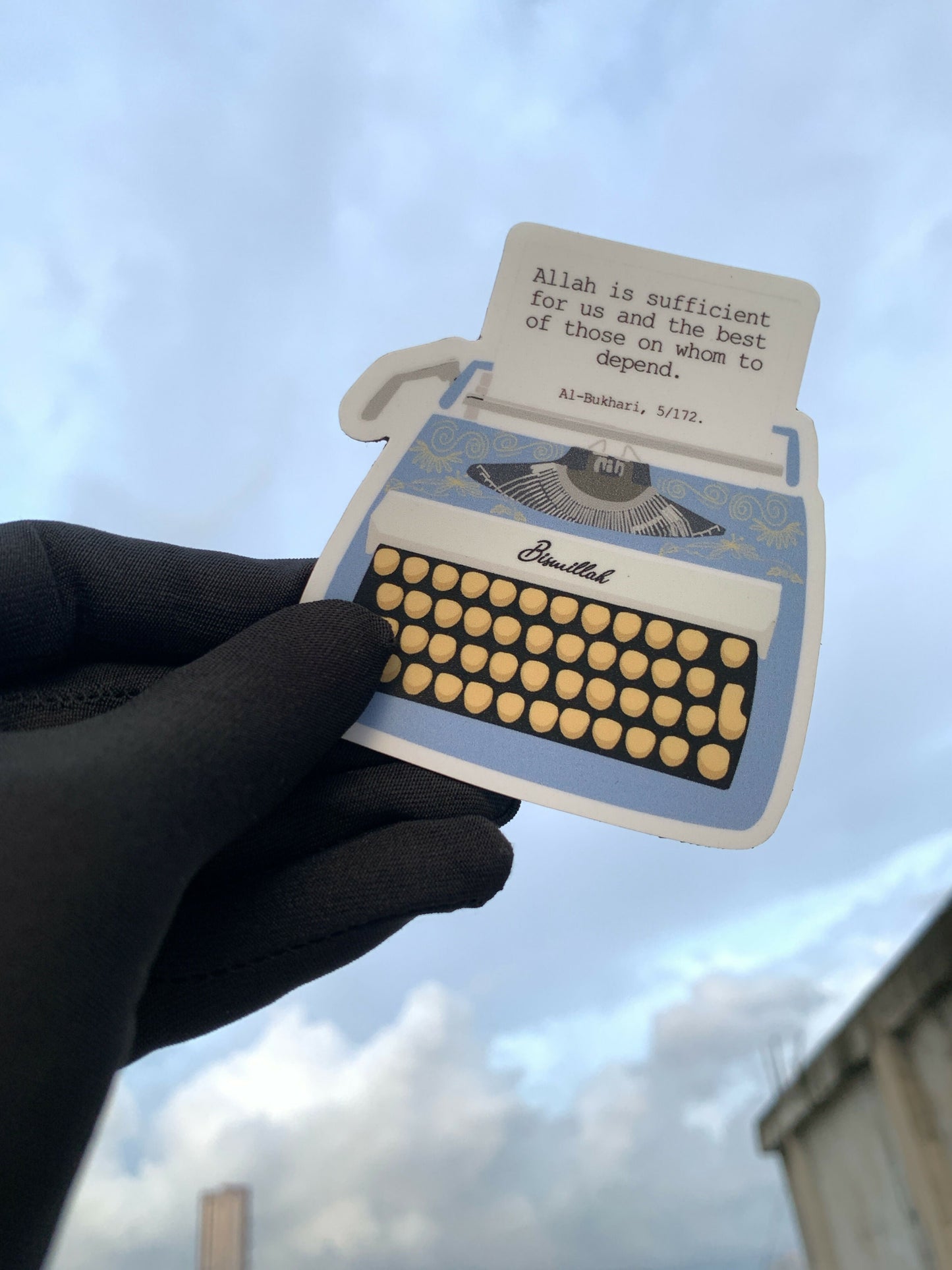 Hasbun Allah Fridge Magnet MS Doodle studio