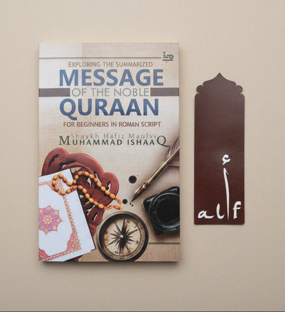 Message of the Noble Quraan for Beginners (Roman Script) alifthebookstore