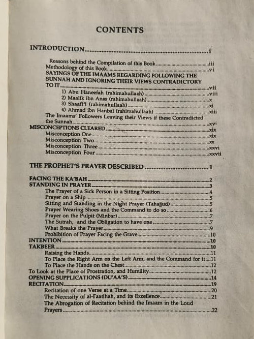 The Prophet`s Prayer alifthebookstore