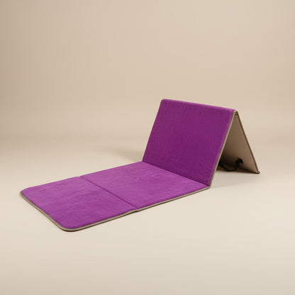 Premium Foldable Prayer Mat with Backrest alifthebookstore