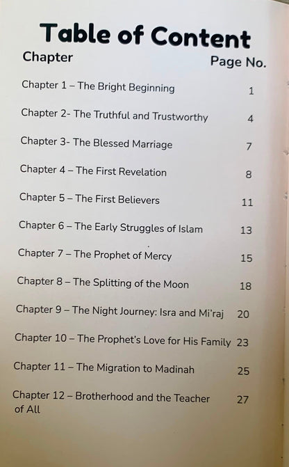 Prophet Muhammad SAW(Stories to inspire Young Hearts) alifthebookstore