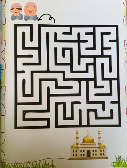 Journey of Faith(Activity book on Sacred Sites) alifthebookstore
