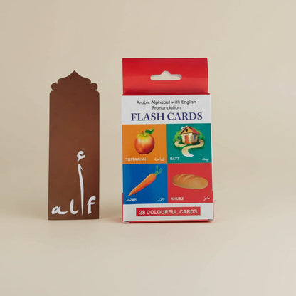 Arabic alphabets Flash Cards with English Pronunciation alifthebookstore