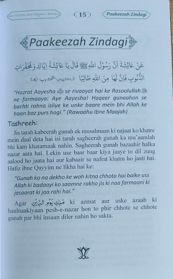 Aao Misali aur Meyaari Khatoon Banein(Roman Script) alifthebookstore
