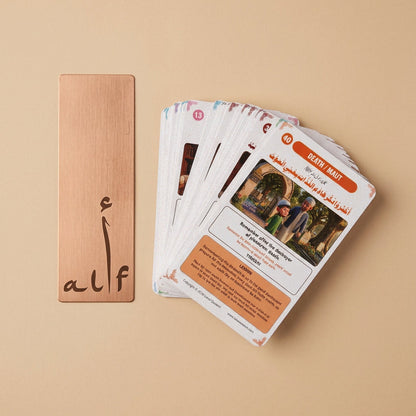 40 Hadees Cards for Kids(Roman Script) alifthebookstore