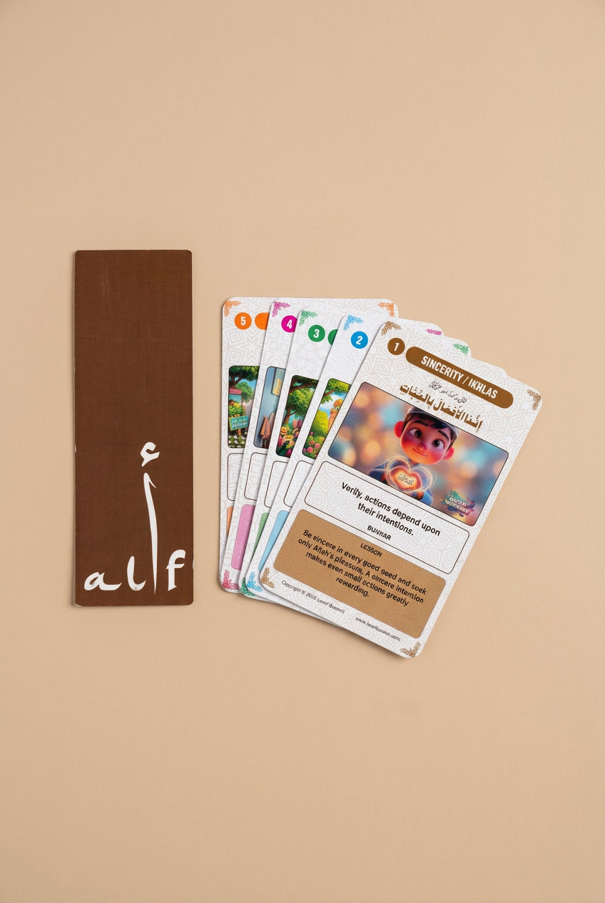 40 Hadees Cards for Kids(English) alifthebookstore