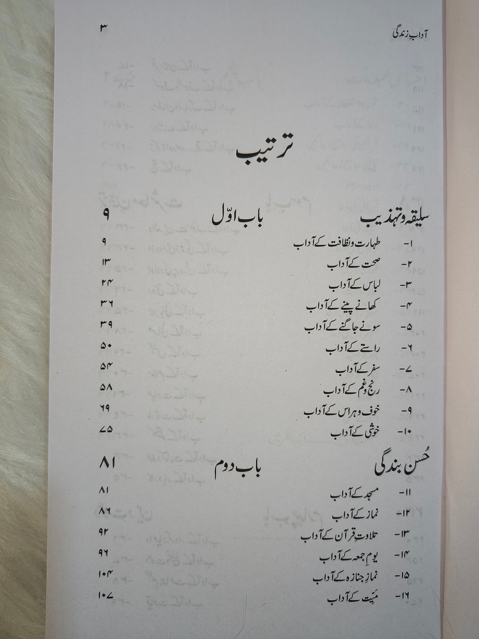 Adab-e-Zindagi {Urdu} - alifthebookstore