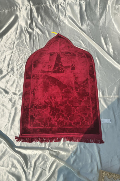 Maroon Sequence Resin Quran Hamper alifthebookstore