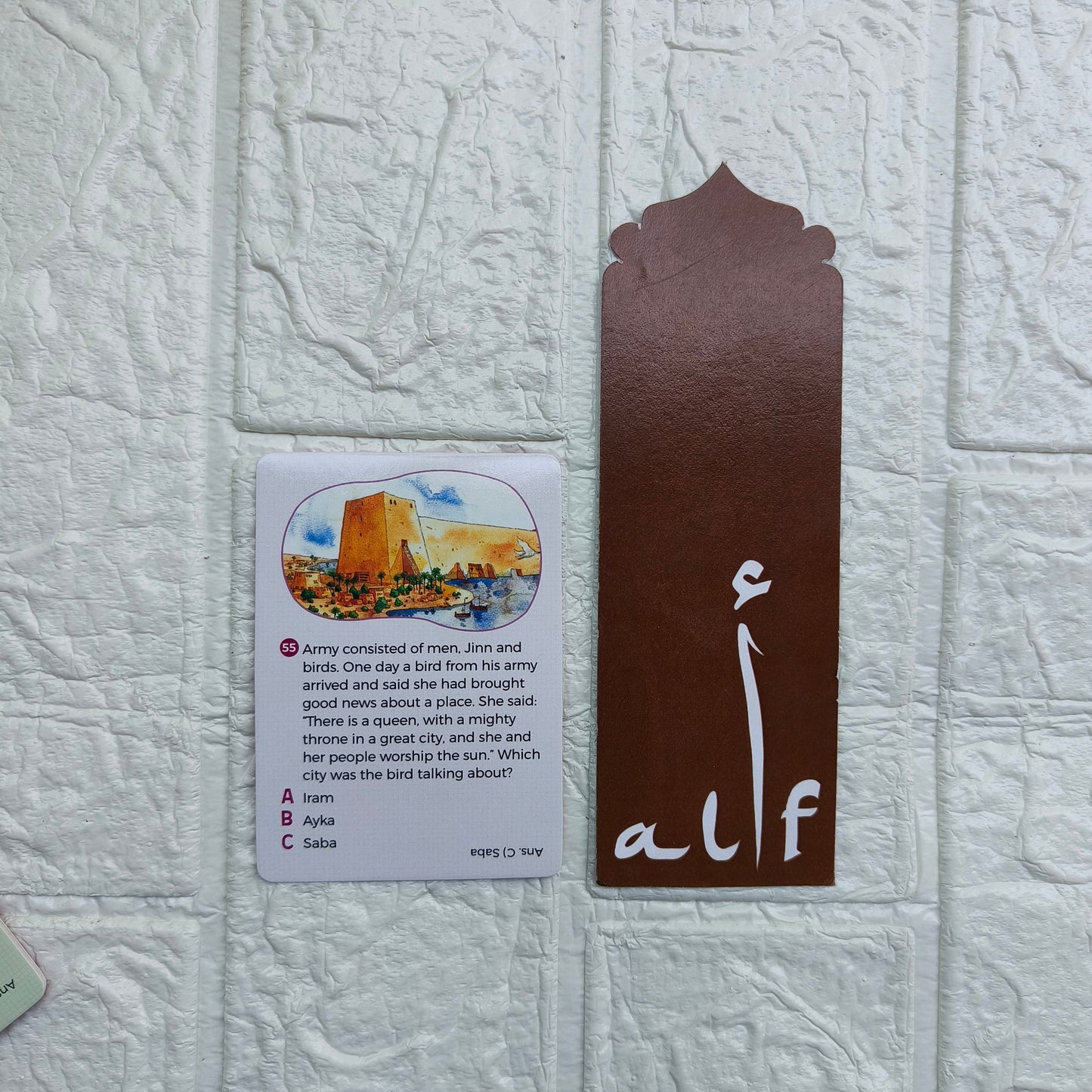Lands of the Quran Quiz Cards alifthebookstore