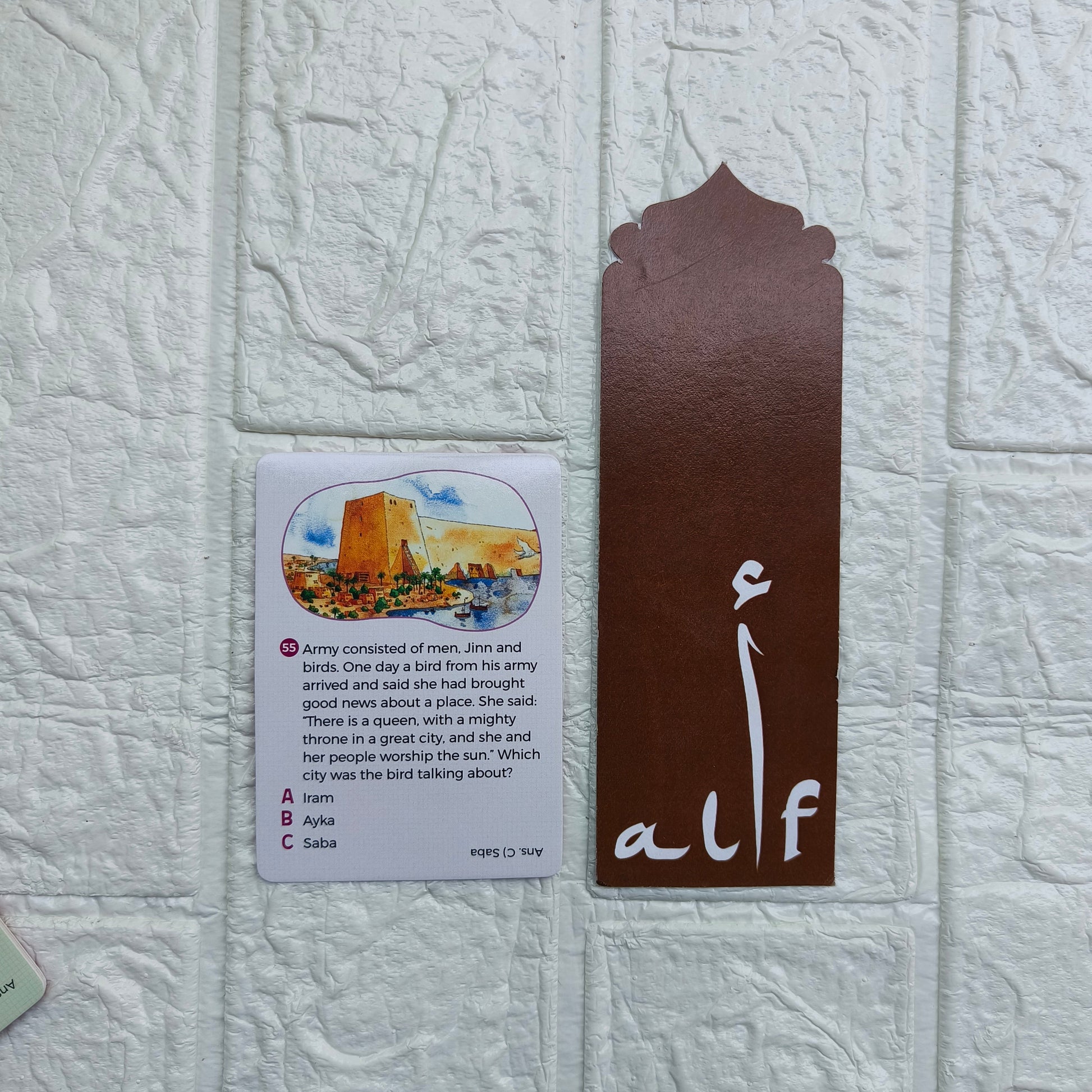 Lands of the Quran Quiz Cards alifthebookstore