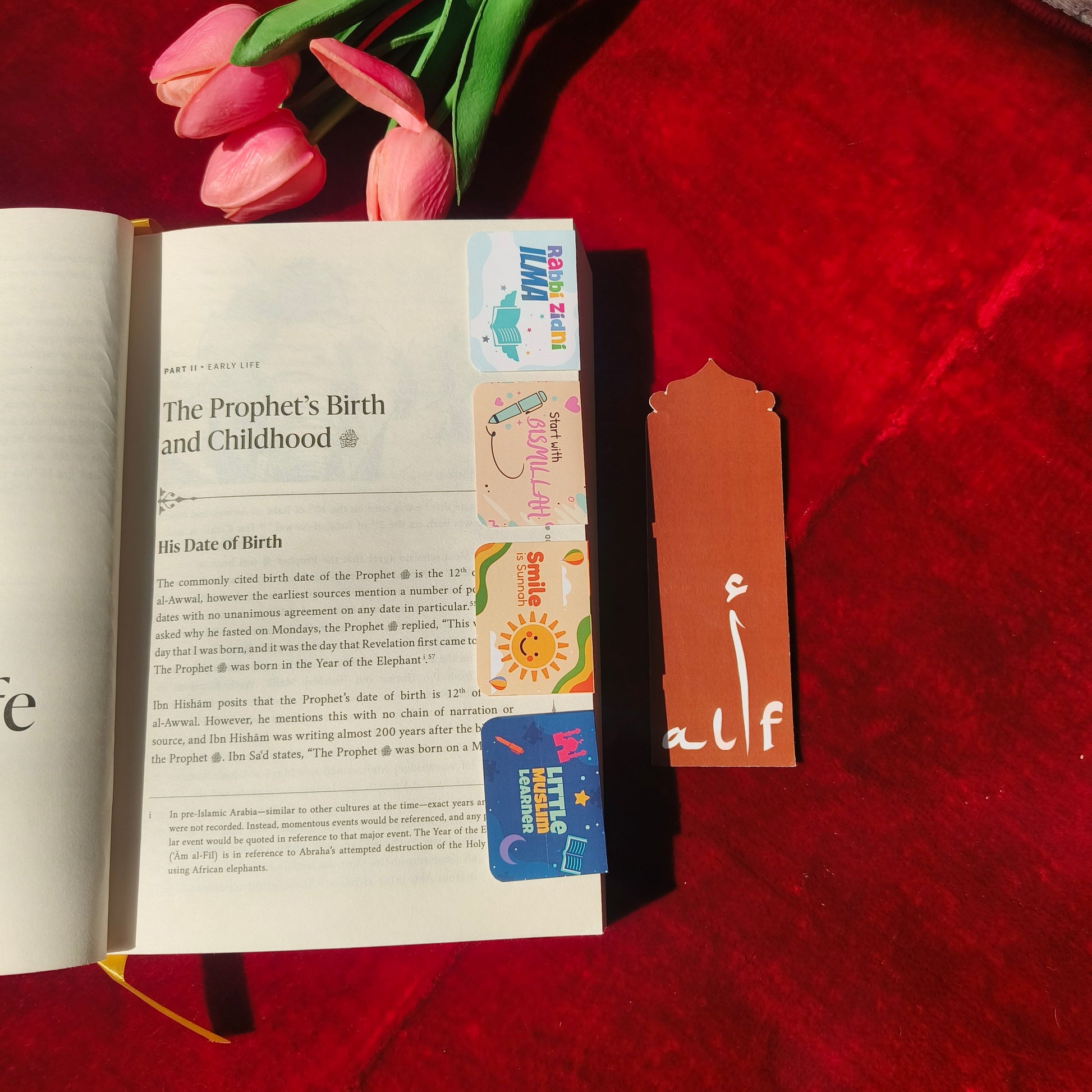 Sunnah Magnetic Bookmarks(Set of 4) alifthebookstore