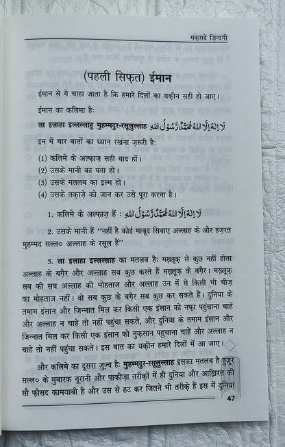 Maqsad-e-Zindagi(Hindi) alifthebookstore