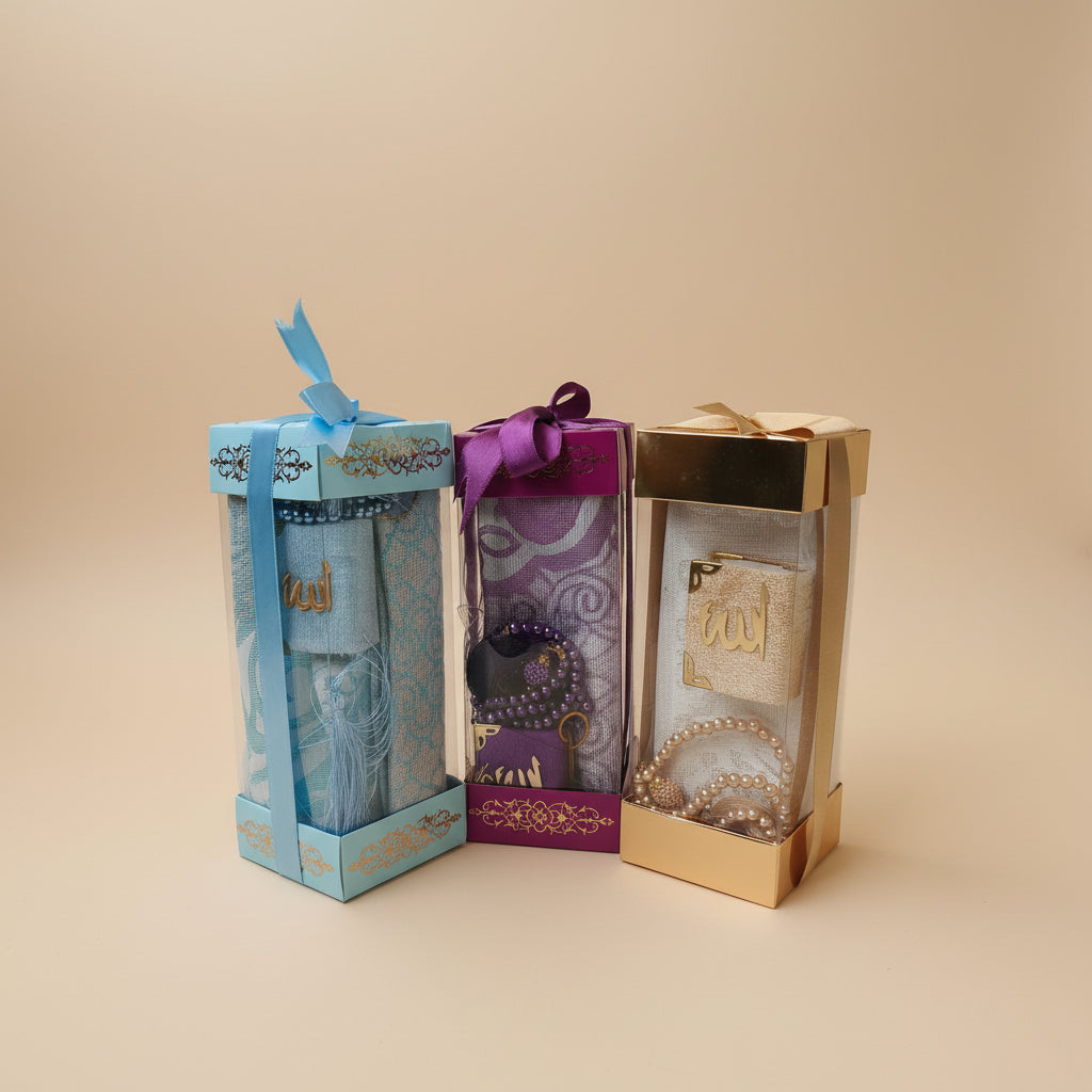 Luxury Salah Gift Set with Mini Quran alifthebookstore