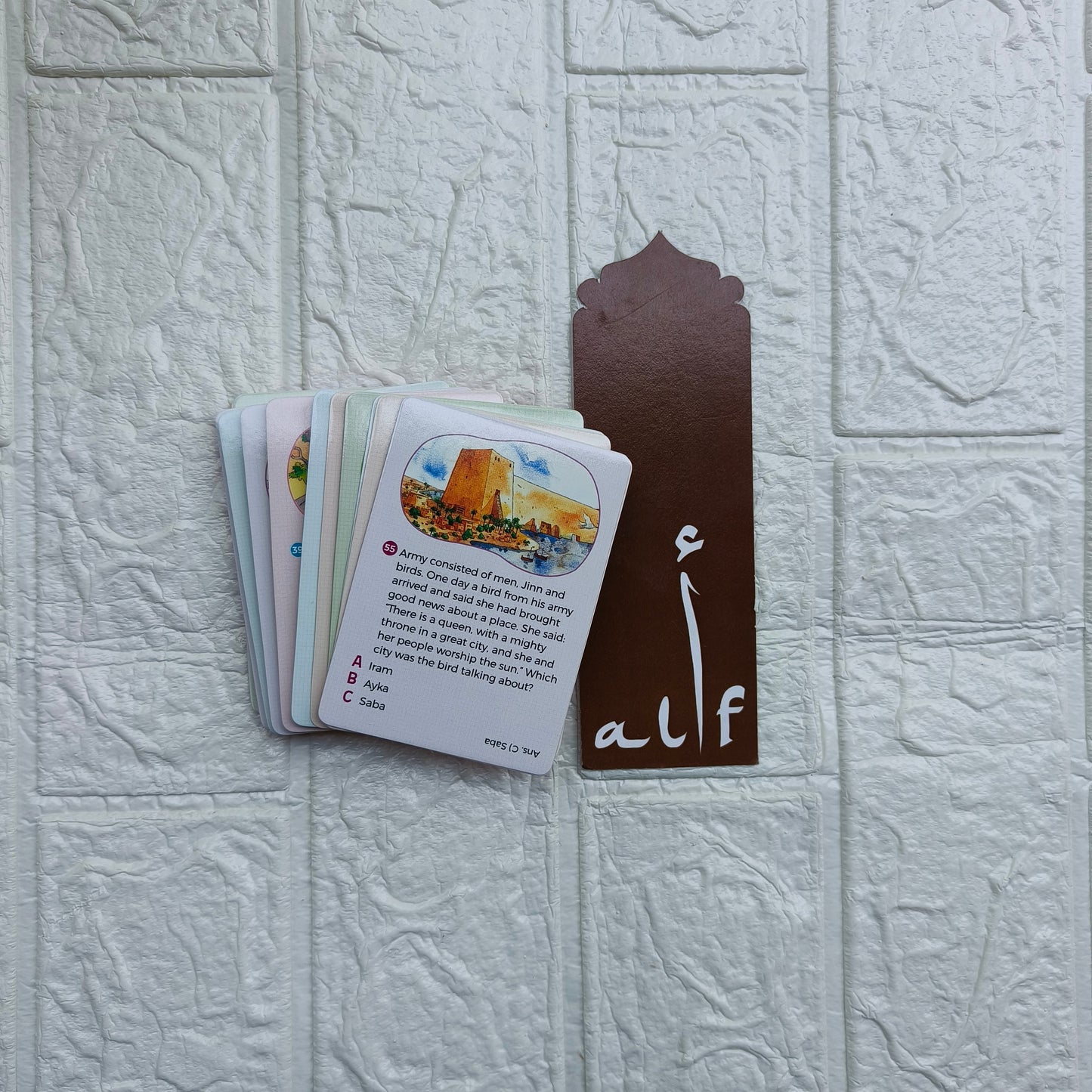 Lands of the Quran Quiz Cards alifthebookstore