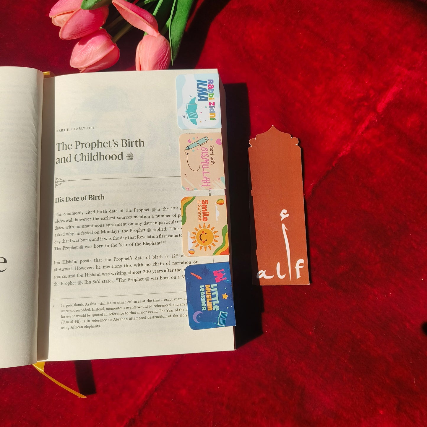 Sunnah Magnetic Bookmarks(Set of 4) alifthebookstore
