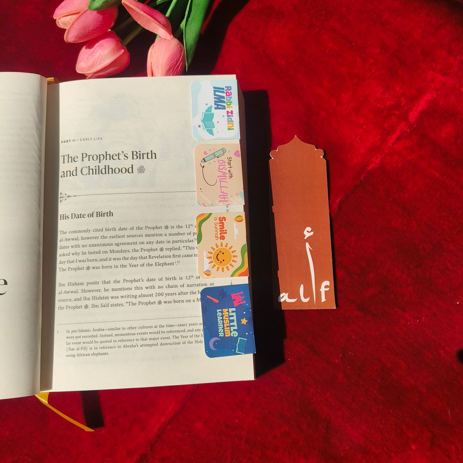 Sunnah Magnetic Bookmarks(Set of 4) alifthebookstore