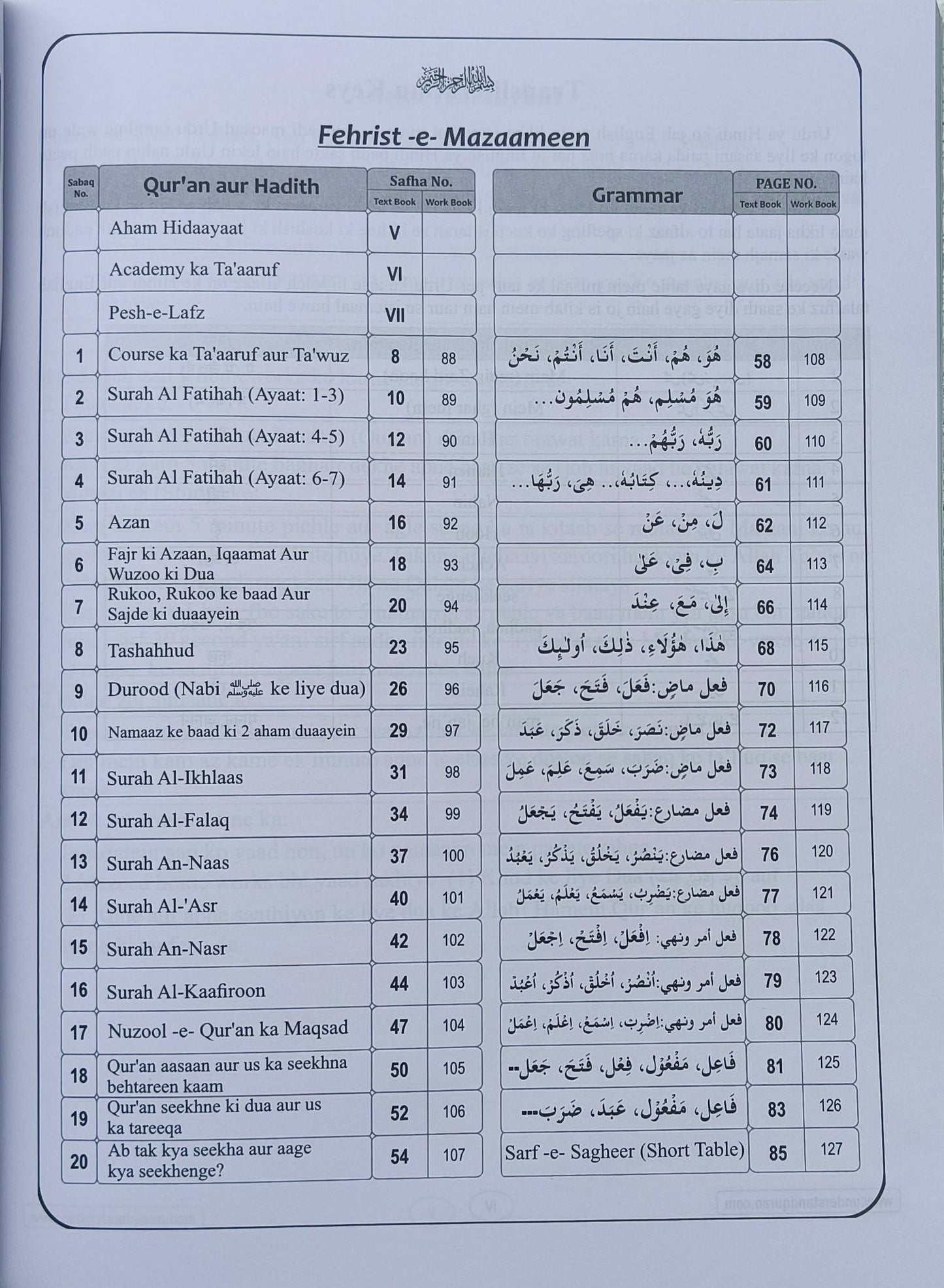 Aao Quran Samjhein Aasan Tareeqe se Course 1:Namaaz (Roman Script) alifthebookstore