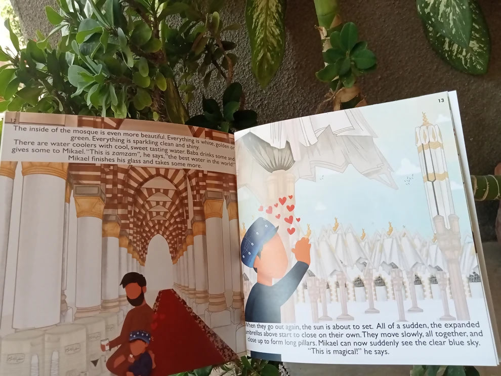 Mikael goes to Madinah Qalam and Noor Publications